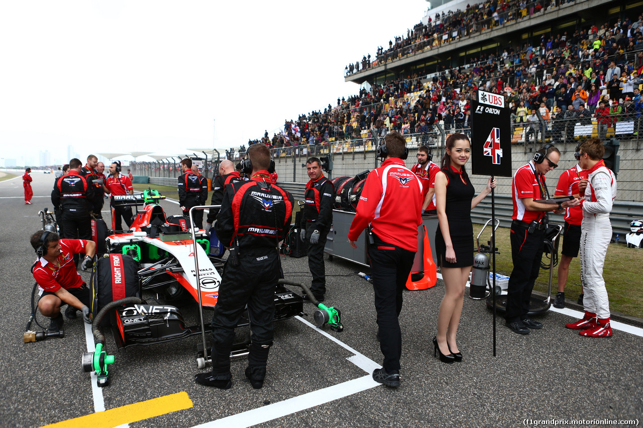 GP CINA, 20.04.2014- Gara, Max Chilton (GBR), Marussia F1 Team MR03