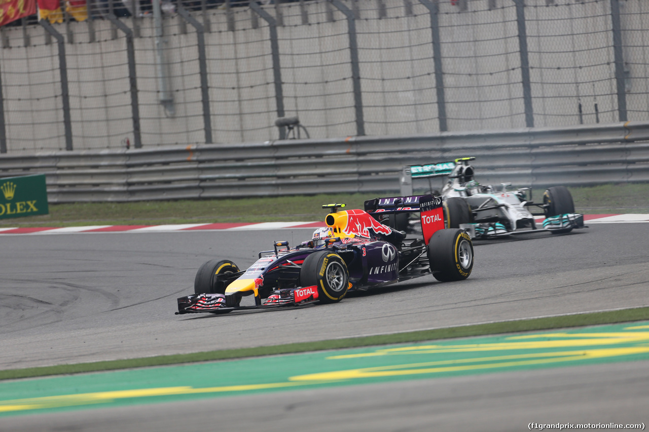 GP CINA, 20.04.2014- Gara, Daniel Ricciardo (AUS) Infiniti Red Bull Racing RB10