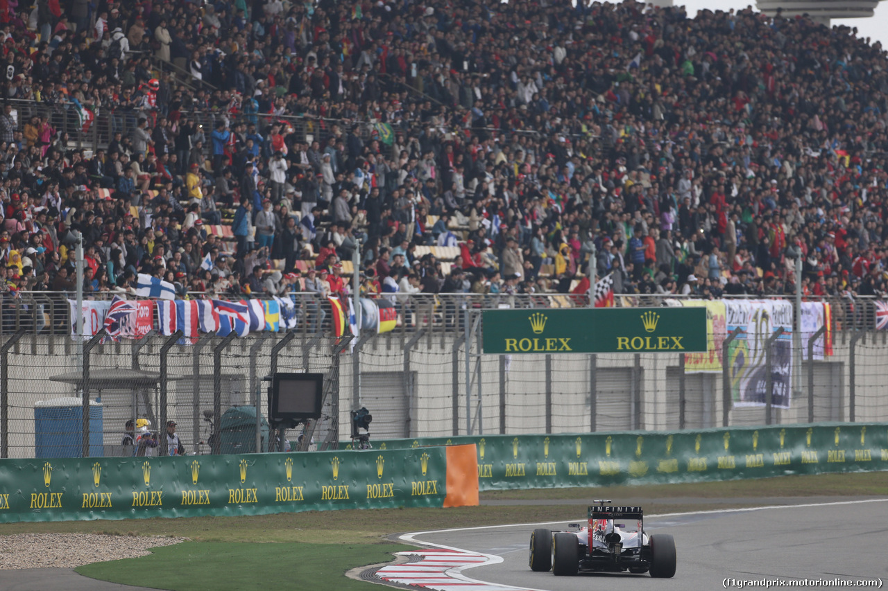 GP CINA, 20.04.2014- Gara, Sebastian Vettel (GER) Infiniti Red Bull Racing RB10