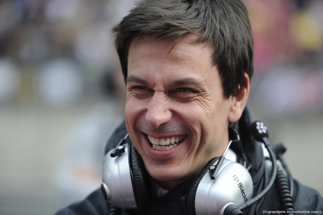 GP CINA, 20.04.2014- Toto Wolff (AUT) Sporting Director Mercedes-Benztw