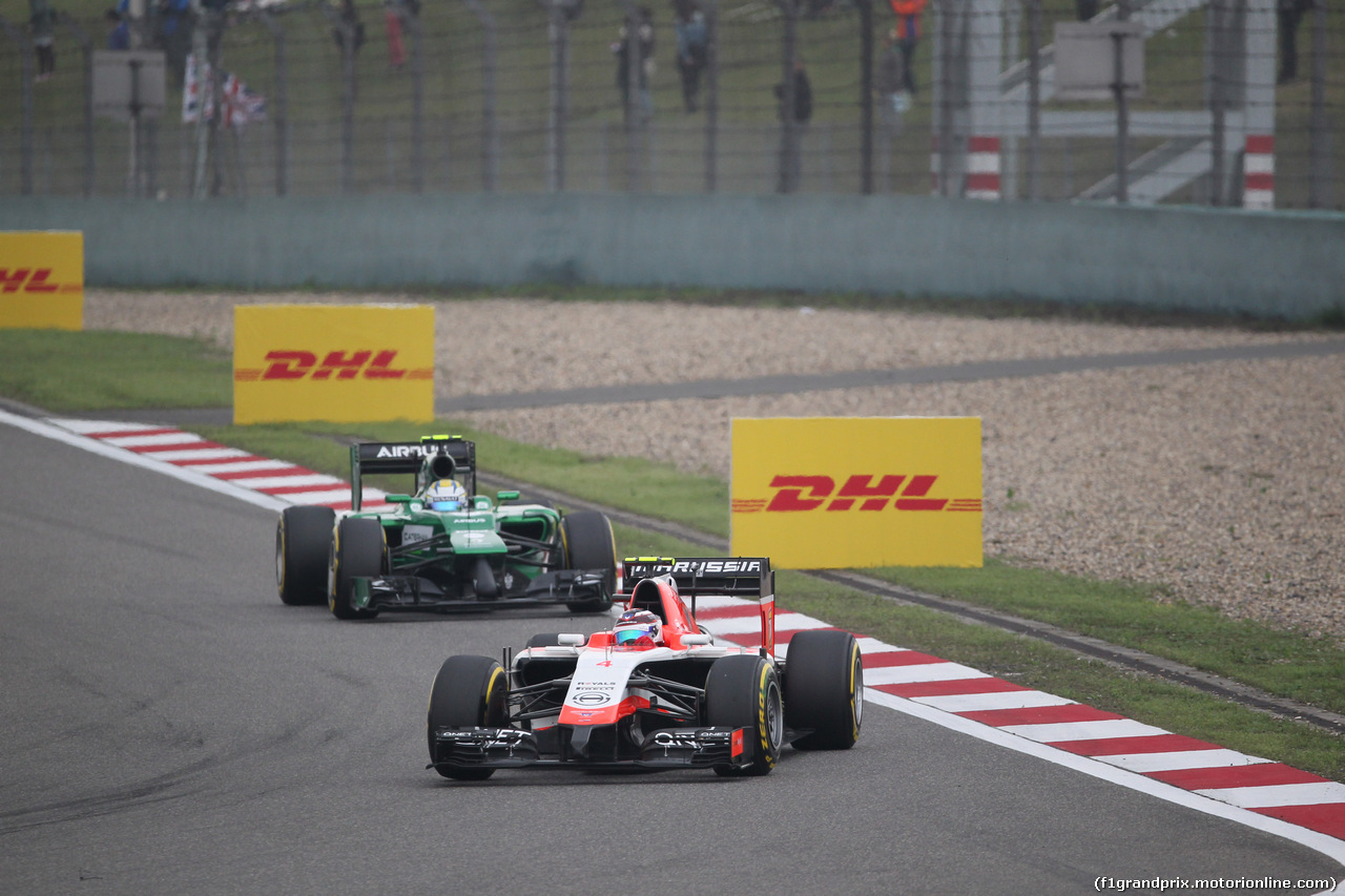 GP CINA, 20.04.2014- Gara, Max Chilton (GBR), Marussia F1 Team MR03