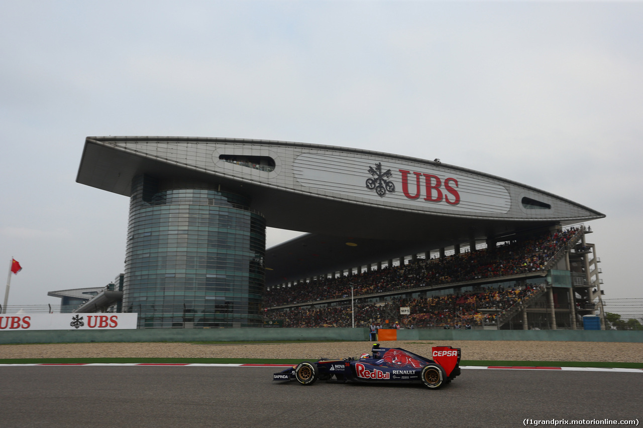GP CINA, 20.04.2014- Gara, Daniil Kvyat (RUS) Scuderia Toro Rosso STR9