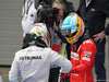 GP CINA, 20.04.2014- winner Lewis Hamilton (GBR) Mercedes AMG F1 W05 with , 3rd Fernando Alonso (ESP) Ferrari F14T