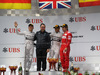 GP CINA, 20.04.2014- Podium, winner Lewis Hamilton (GBR) Mercedes AMG F1 W05, 2nd Nico Rosberg (GER) Mercedes AMG F1 W05, 3rd Fernando Alonso (ESP) Ferrari F14T