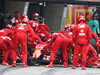 GP CINA, 20.04.2014- Gara, Fernando Alonso (ESP) Ferrari F14T during pit stop