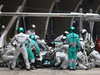 GP CINA, 20.04.2014- Gara, Lewis Hamilton (GBR) Mercedes AMG F1 W05 during pit stop