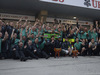 GP CINA, 20.04.2014- Team Mercedes is celebrating the victory of Lewis Hamilton (GBR) Mercedes AMG F1 W05 e the second place of Nico Rosberg (GER) Mercedes AMG F1 W05