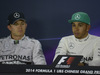 GP CINA, 20.04.2014-After  Gara Press Conference, winner Lewis Hamilton (GBR) Mercedes AMG F1 W05