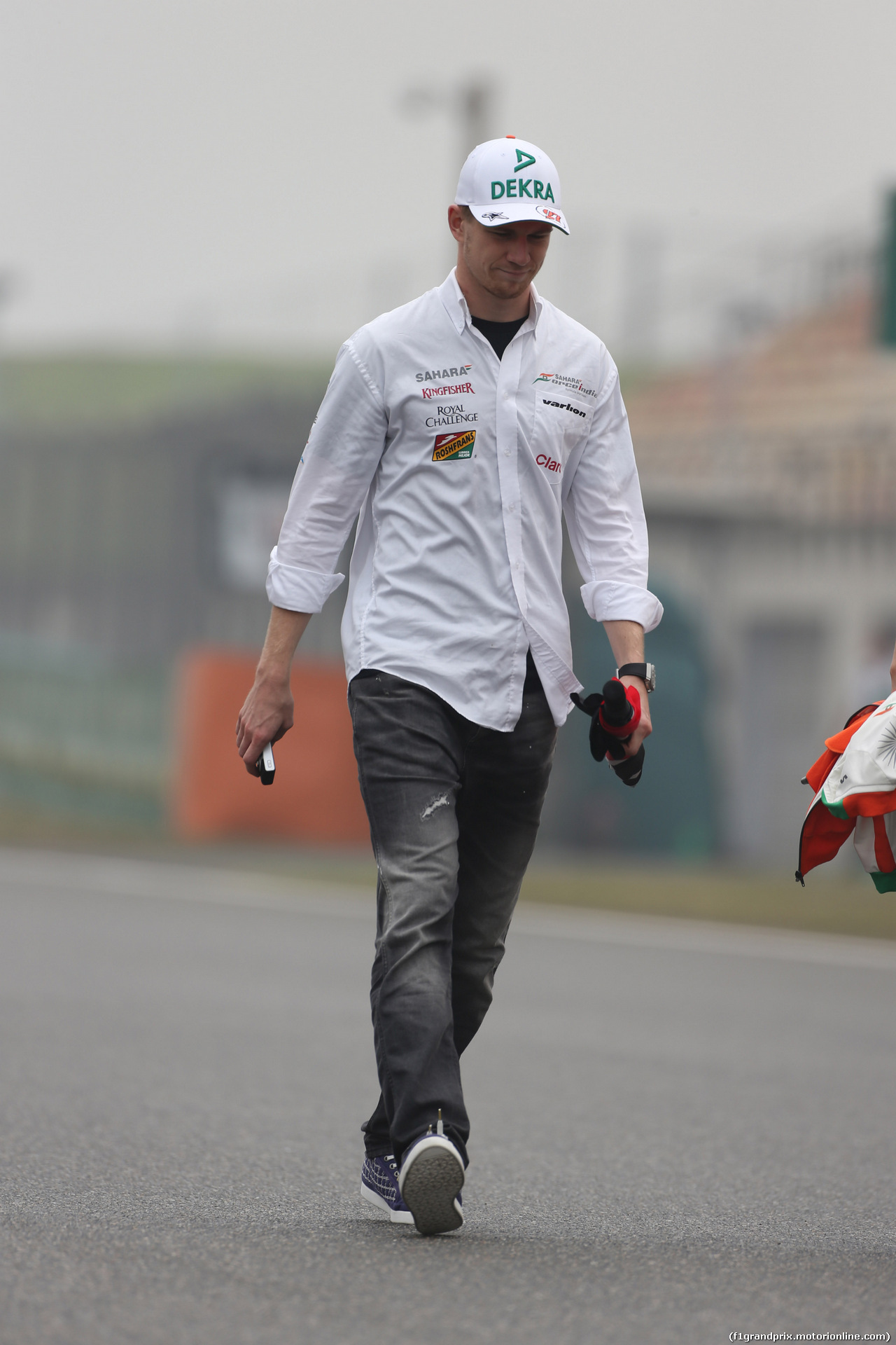 GP CINA, 17.04.2014- Nico Hulkenberg (GER) Sahara Force India VJM07