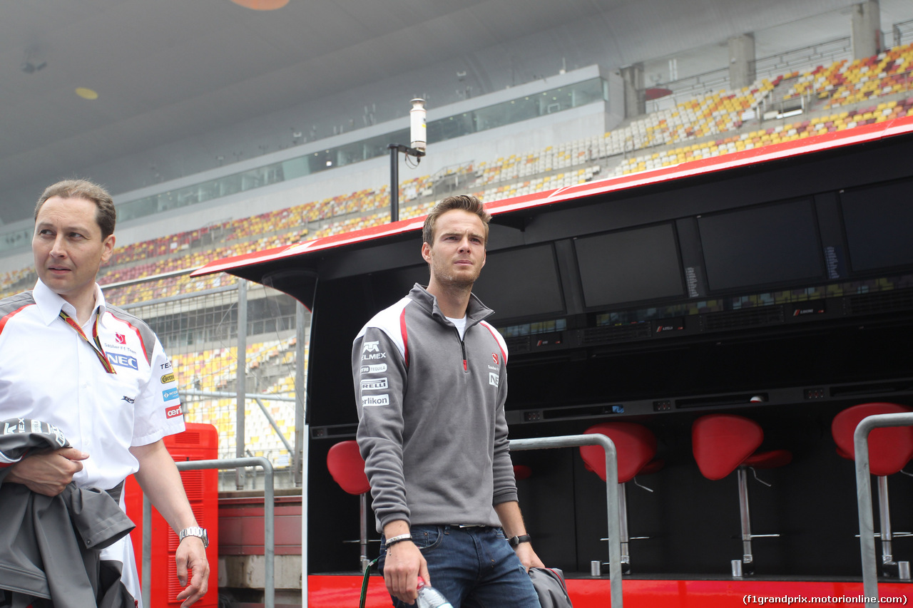 GP CINA, 17.04.2014- Giedo Van der Garde (NED), Sauber C33 3rd driver