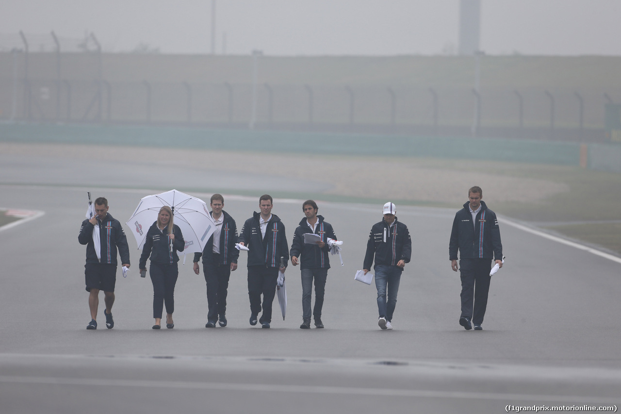 GP CINA, 17.04.2014- Valtteri Bottas (FIN) Williams F1 Team FW36