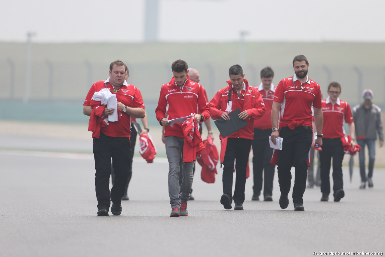 GP CINA, 17.04.2014- Jules Bianchi (FRA) Marussia F1 Team MR03