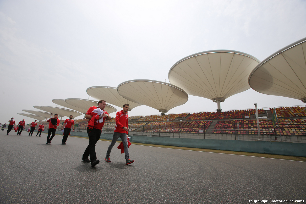 GP CINA, 17.04.2014- Jules Bianchi (FRA) Marussia F1 Team MR03