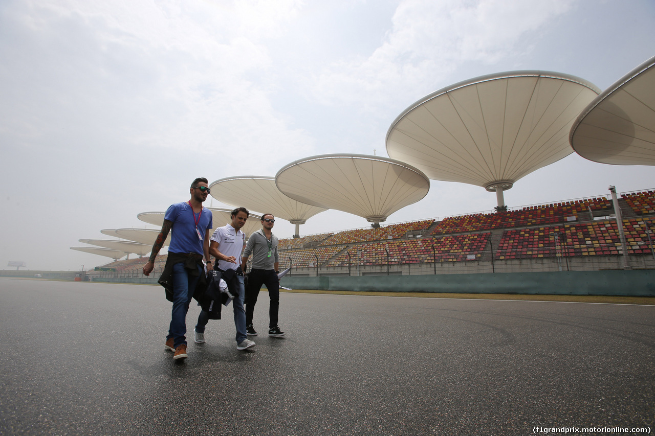 GP CINA, 17.04.2014- Felipe Massa (BRA) Williams F1 Team FW36