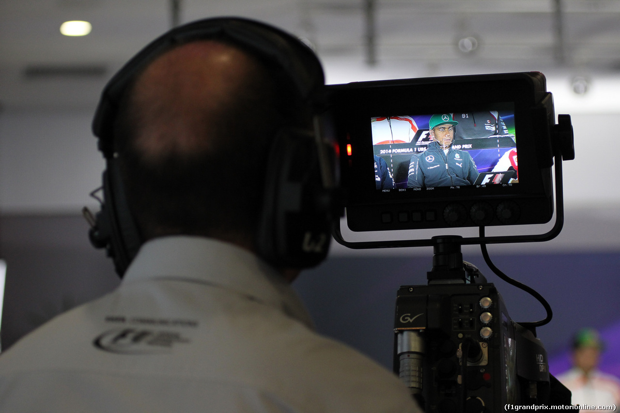 GP CINA, 17.04.2014- Press Conference,  Atmosphere
