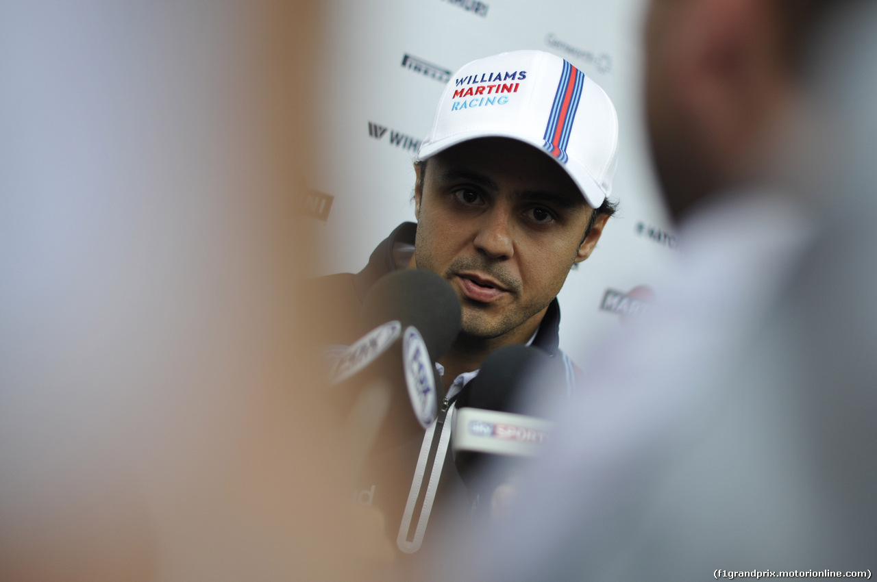 GP CINA, 17.04.2014- Felipe Massa (BRA) Williams F1 Team FW36