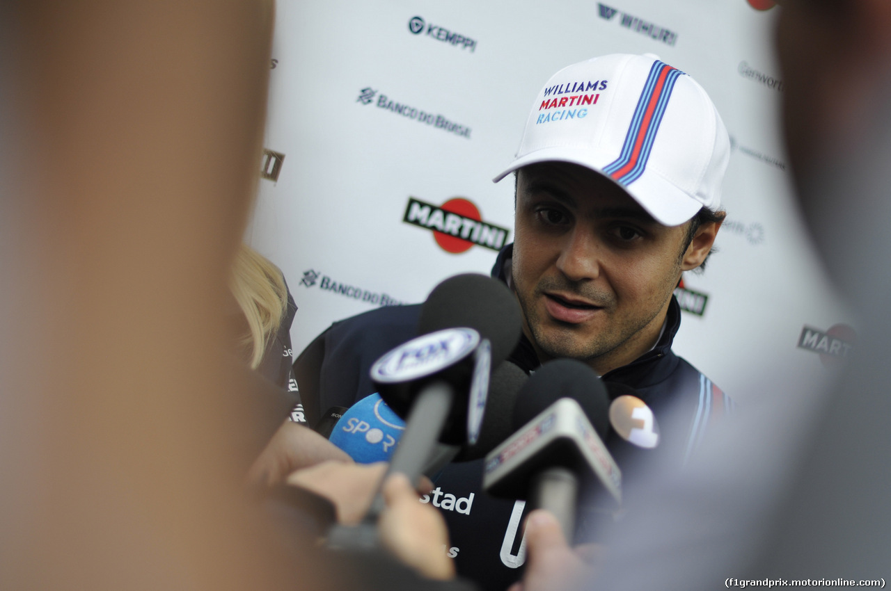 GP CINA, 17.04.2014- Felipe Massa (BRA) Williams F1 Team FW36