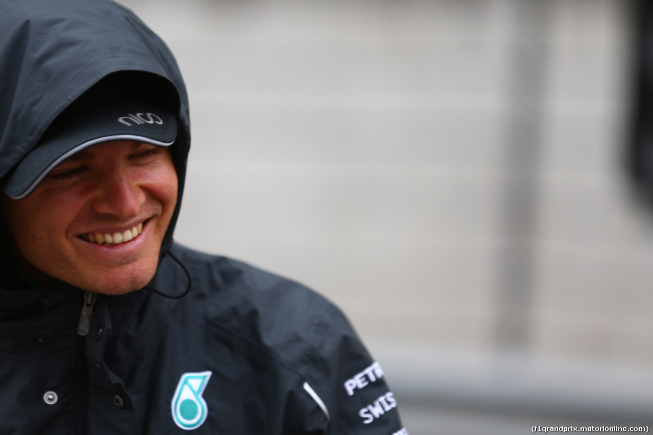 GP CINA, 17.04.2014- Nico Rosberg (GER) Mercedes AMG F1 W05