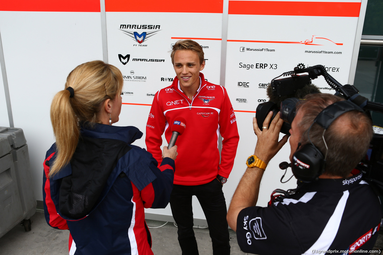 GP CINA, 17.04.2014- Max Chilton (GBR), Marussia F1 Team MR03