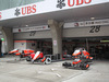 GP CINA, 17.04.2014- Marussia garage