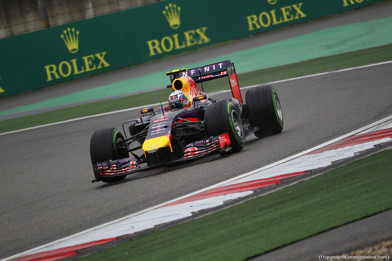 GP CINA, 19.04.2014- Prove Libere 3, Daniel Ricciardo (AUS) Infiniti Red Bull Racing RB10