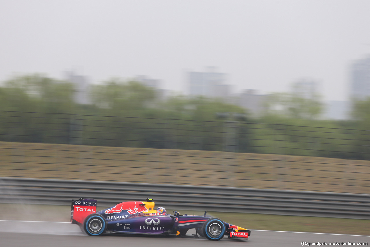 GP CINA, 19.04.2014- Prove Libere 3, Daniel Ricciardo (AUS) Infiniti Red Bull Racing RB10