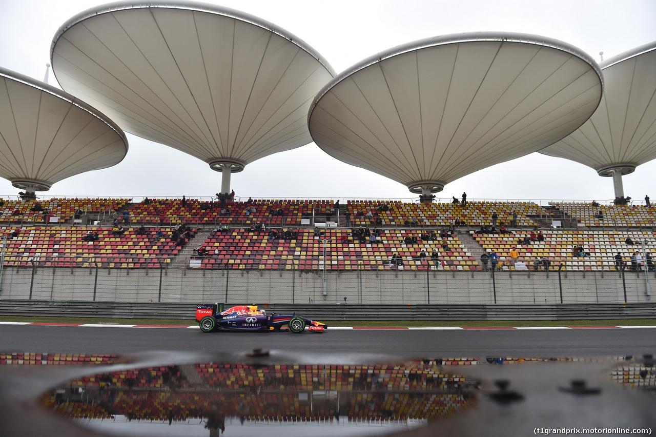 GP CINA, 19.04.2014- Prove Libere 3, Daniel Ricciardo (AUS) Infiniti Red Bull Racing RB10
