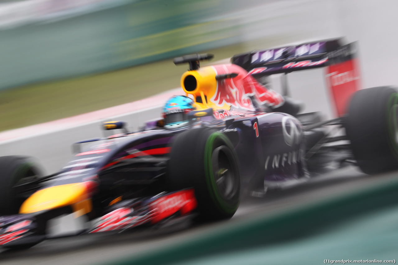 GP CINA, 19.04.2014- Prove Libere 3, Sebastian Vettel (GER) Infiniti Red Bull Racing RB10