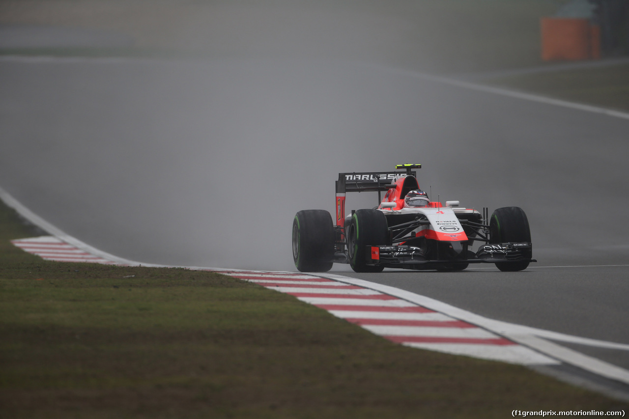 GP CINA, 19.04.2014- Prove Libere 3, Max Chilton (GBR), Marussia F1 Team MR03