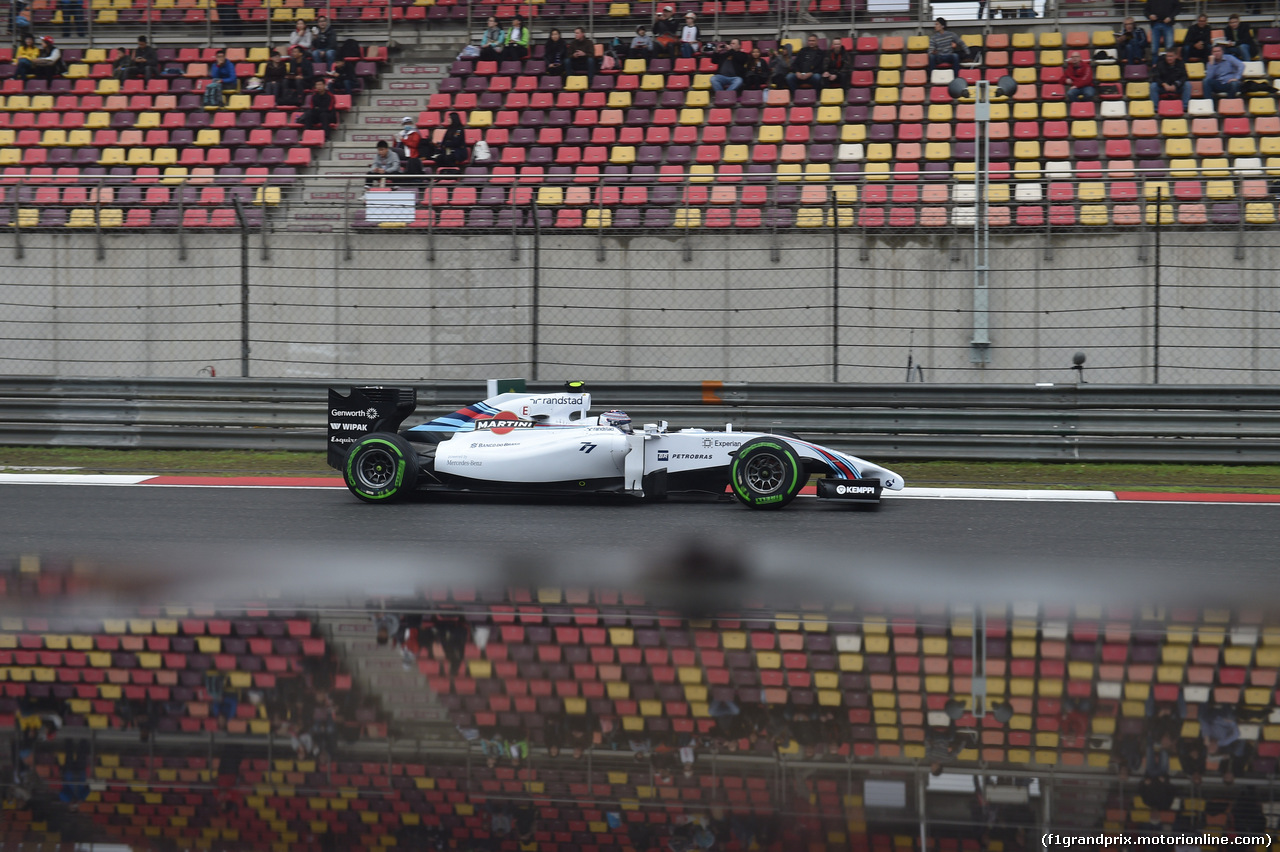 GP CINA, 19.04.2014- Prove Libere 3, Valtteri Bottas (FIN) Williams F1 Team FW36