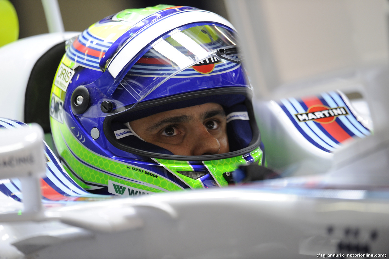GP CINA, 19.04.2014- Prove Libere 3, Felipe Massa (BRA) Williams F1 Team FW36