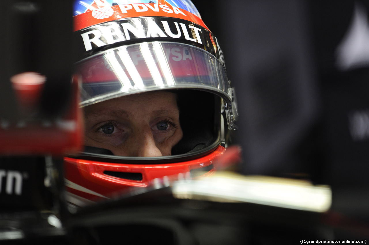 GP CINA, 19.04.2014- Prove Libere 3, Romain Grosjean (FRA) Lotus F1 Team E22