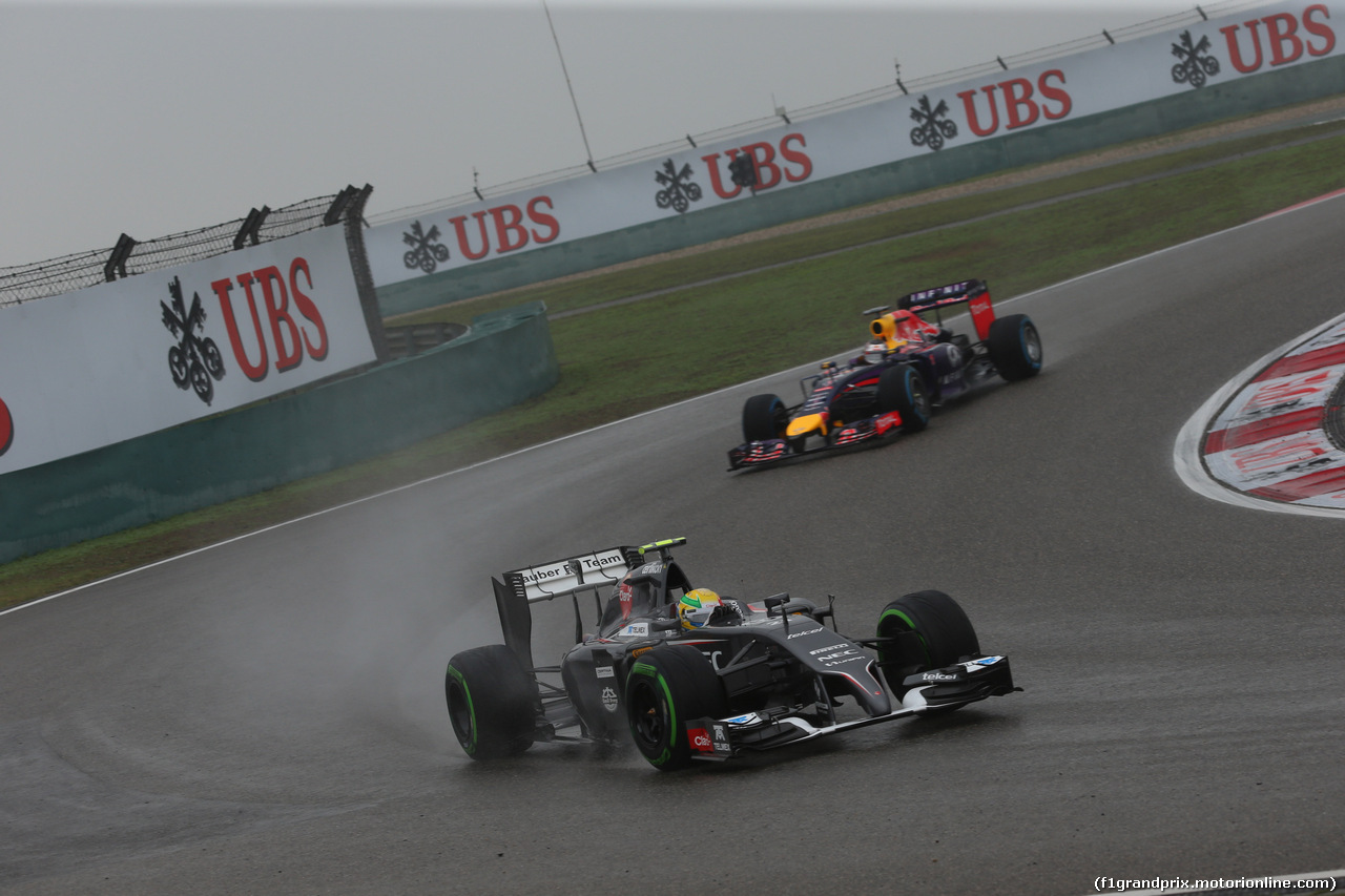 GP CINA, 19.04.2014- Qualifiche, Esteban Gutierrez (MEX) Sauber F1 Team C33