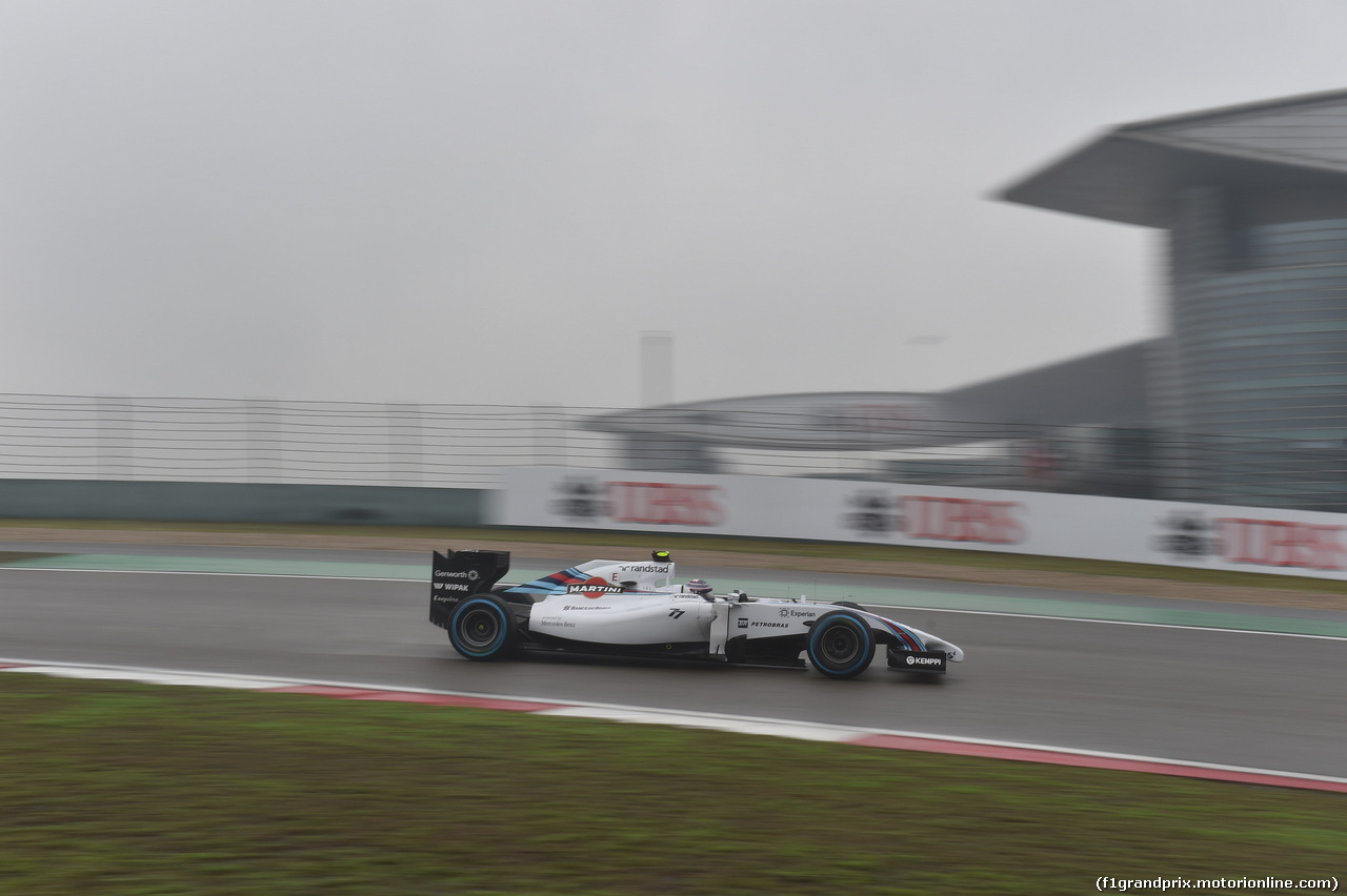 GP CINA, 19.04.2014- Qualifiche, Valtteri Bottas (FIN) Williams F1 Team FW36