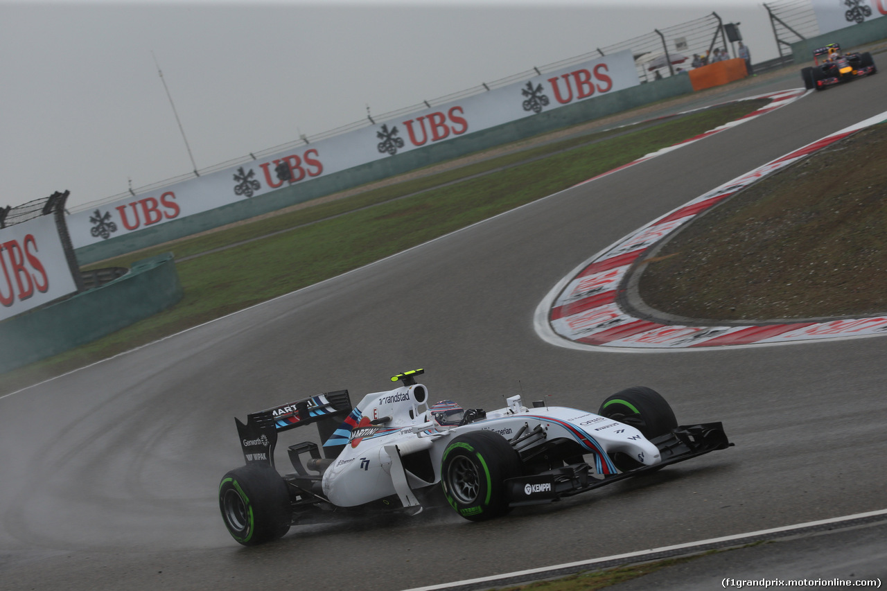 GP CINA, 19.04.2014- Qualifiche, Valtteri Bottas (FIN) Williams F1 Team FW36