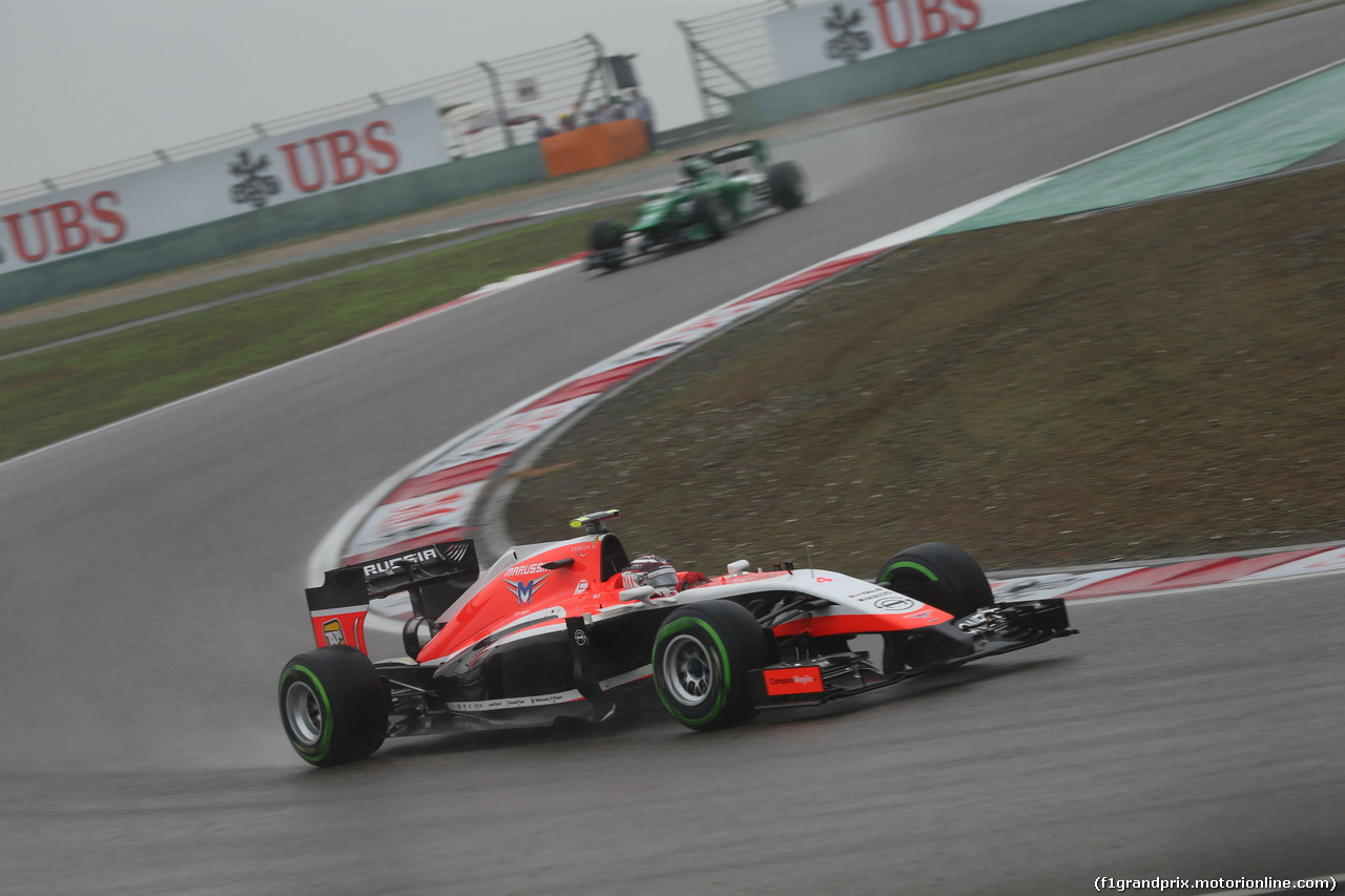 GP CINA, 19.04.2014- Qualifiche, Max Chilton (GBR), Marussia F1 Team MR03