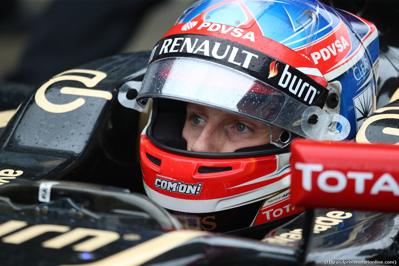 GP CINA, 19.04.2014- Qualifiche, Romain Grosjean (FRA) Lotus F1 Team E22
