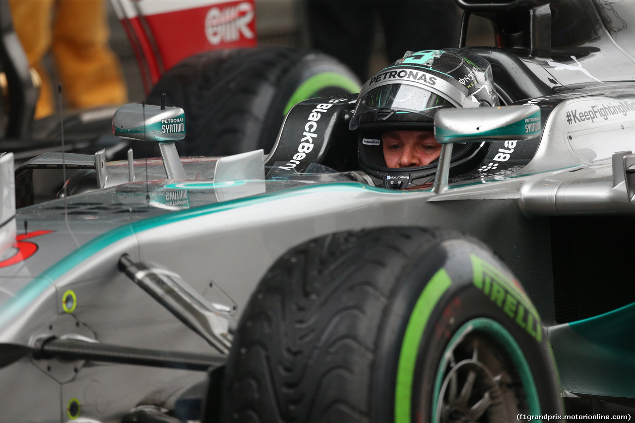 GP CINA, 19.04.2014- Qualifiche, Nico Rosberg (GER) Mercedes AMG F1 W05
