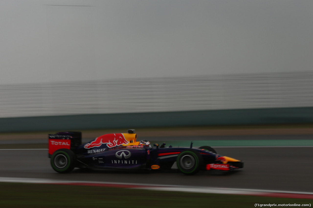 GP CINA, 19.04.2014- Qualifiche, Sebastian Vettel (GER) Infiniti Red Bull Racing RB10