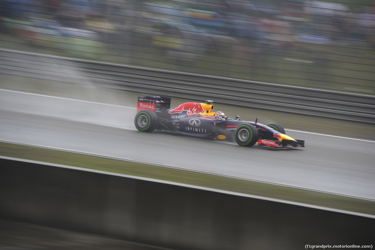 GP CINA, 19.04.2014- Qualifiche, Sebastian Vettel (GER) Infiniti Red Bull Racing RB10