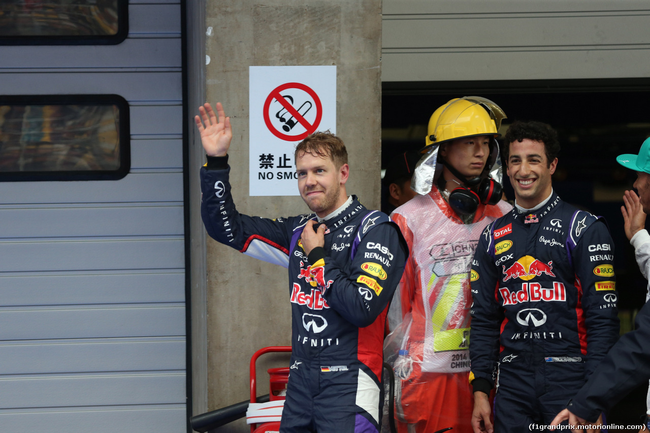 GP CINA, 19.04.2014- Qualifiche, Sebastian Vettel (GER) Infiniti Red Bull Racing RB10