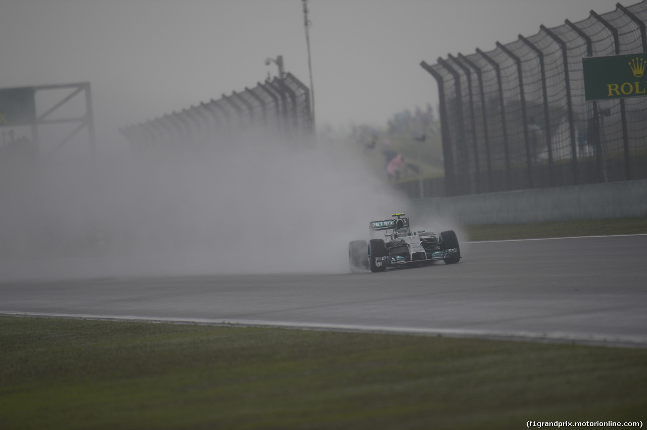 GP CINA, 19.04.2014- Qualifiche, Nico Rosberg (GER) Mercedes AMG F1 W05