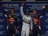 GP CINA, 19.04.2014- Qualifiche, Lewis Hamilton (GBR) Mercedes AMG F1 W05 (pole position), Daniel Ricciardo (AUS) Infiniti Red Bull Racing RB10 (secondo) e Sebastian Vettel (GER) Infiniti Red Bull Racing RB10 (terzo)