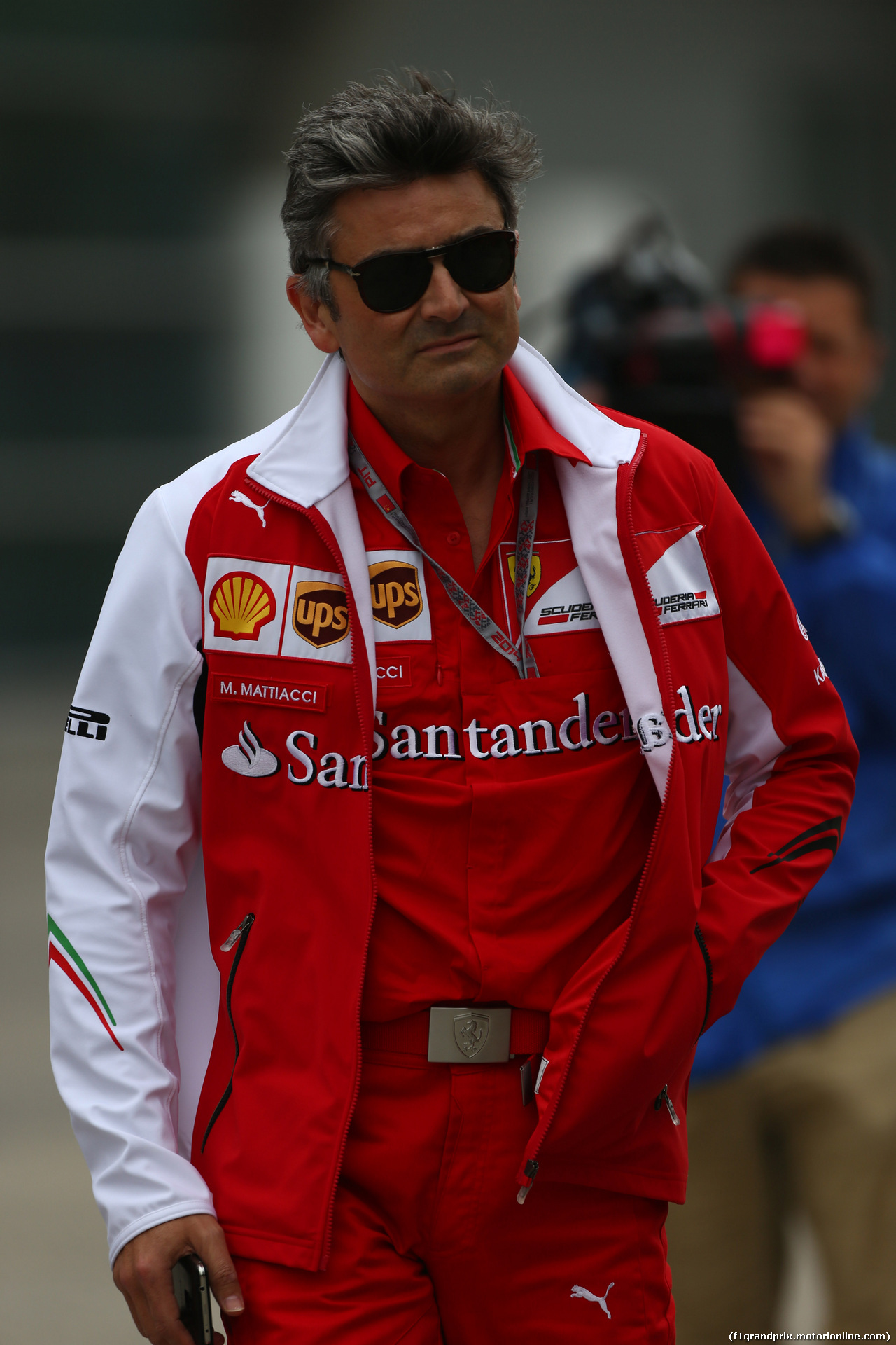 GP CINA, 18.04.2014- Marco Mattiacci (ITA) Team Principal, Ferrari