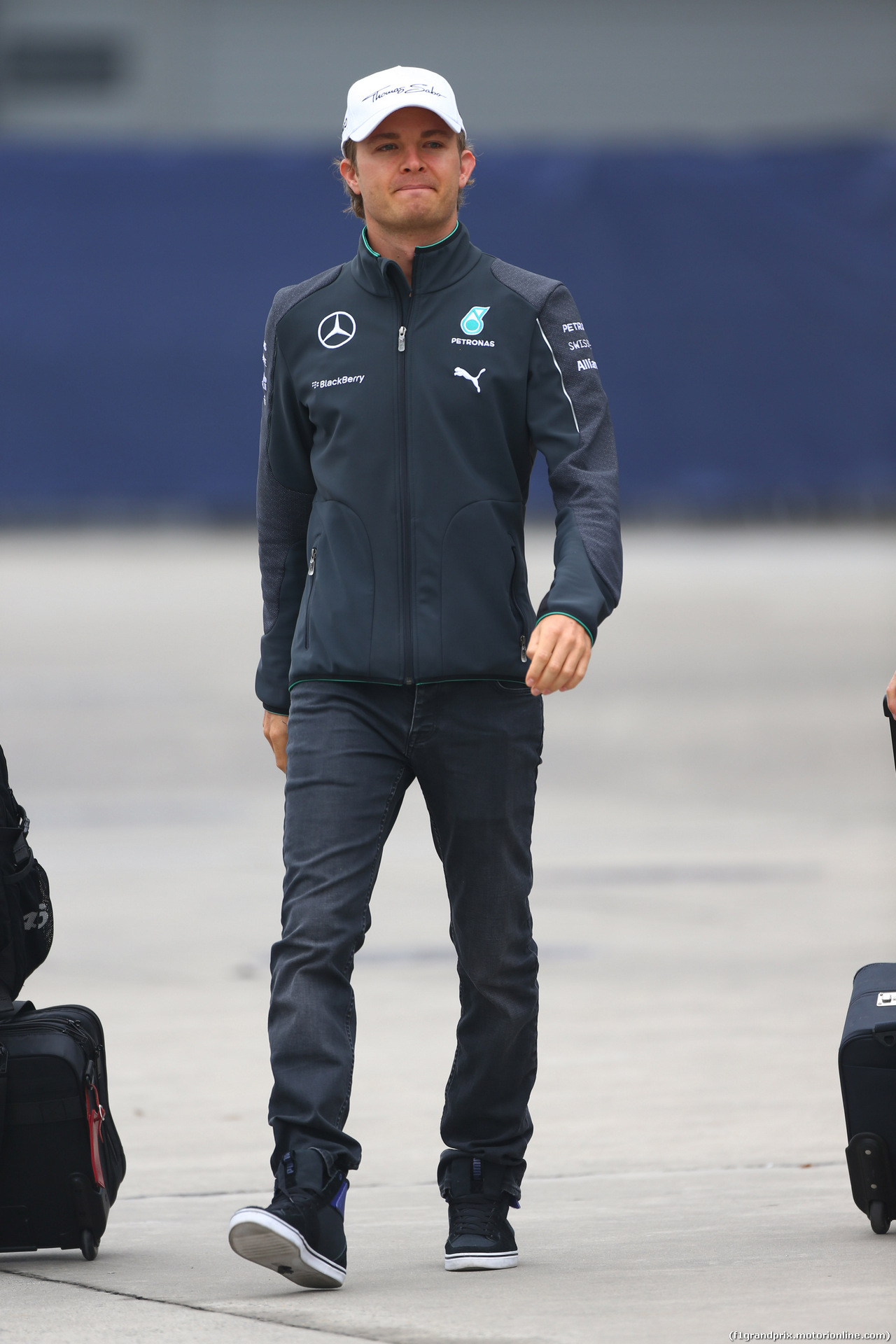 GP CINA, 18.04.2014- Nico Rosberg (GER) Mercedes AMG F1 W05