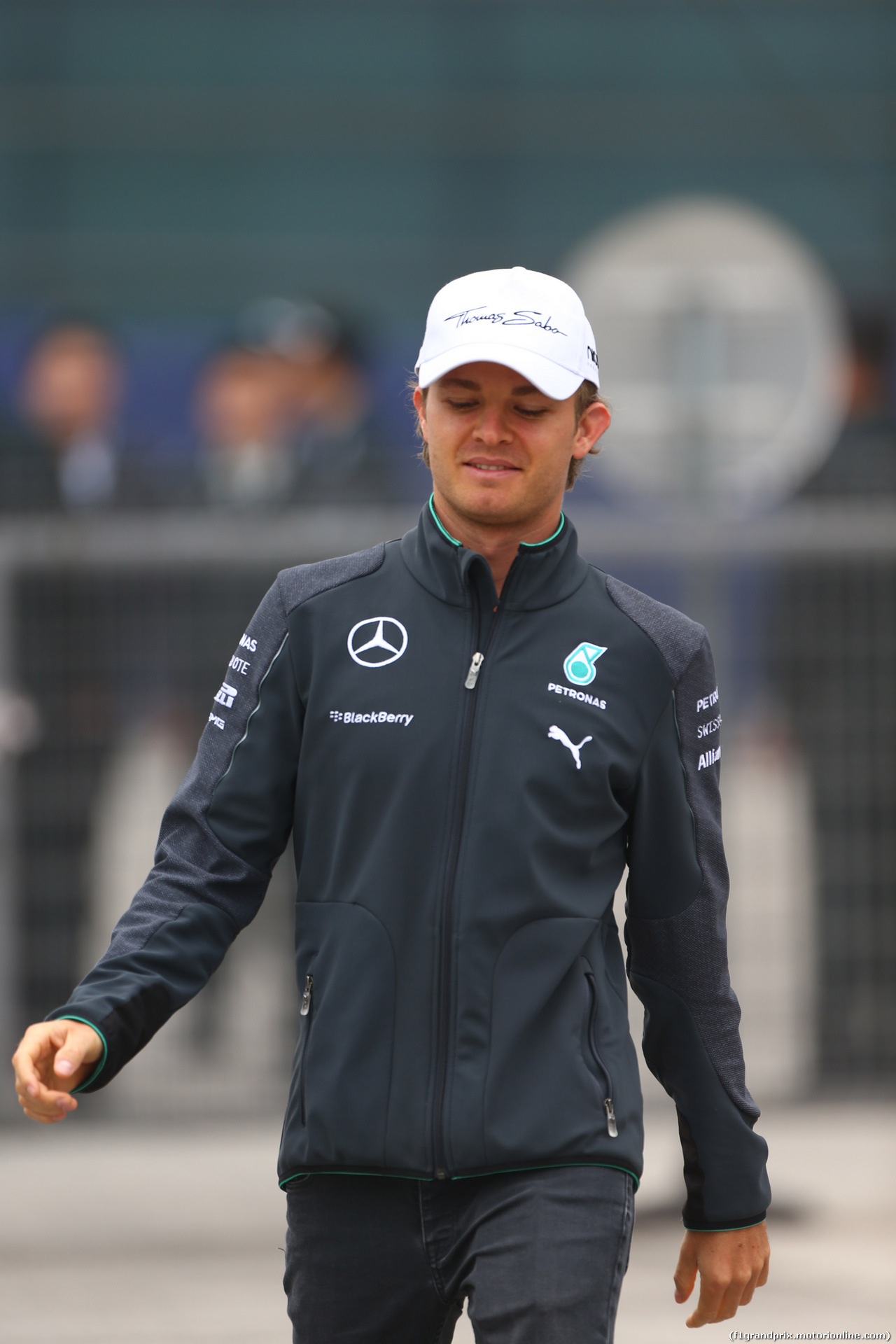 GP CINA, 18.04.2014- Nico Rosberg (GER) Mercedes AMG F1 W05