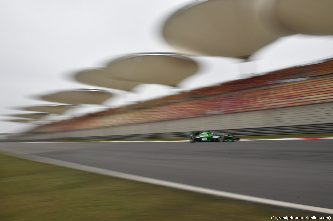 GP CINA, 18.04.2014- Prove Libere 1, Kamui Kobayashi (JPN) Caterham F1 Team CT05