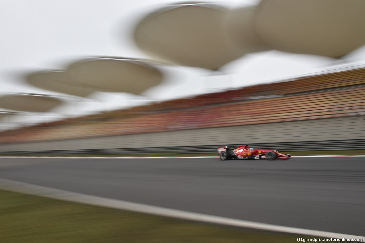 GP CINA, 18.04.2014- Prove Libere 1, Fernando Alonso (ESP) Ferrari F14T