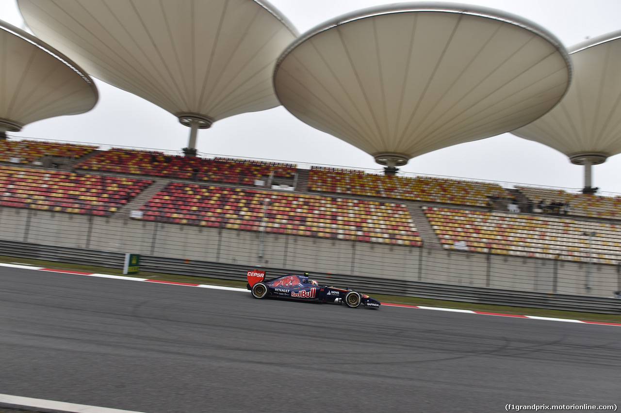 GP CINA, 18.04.2014- Prove Libere 1, Daniil Kvyat (RUS) Scuderia Toro Rosso STR9