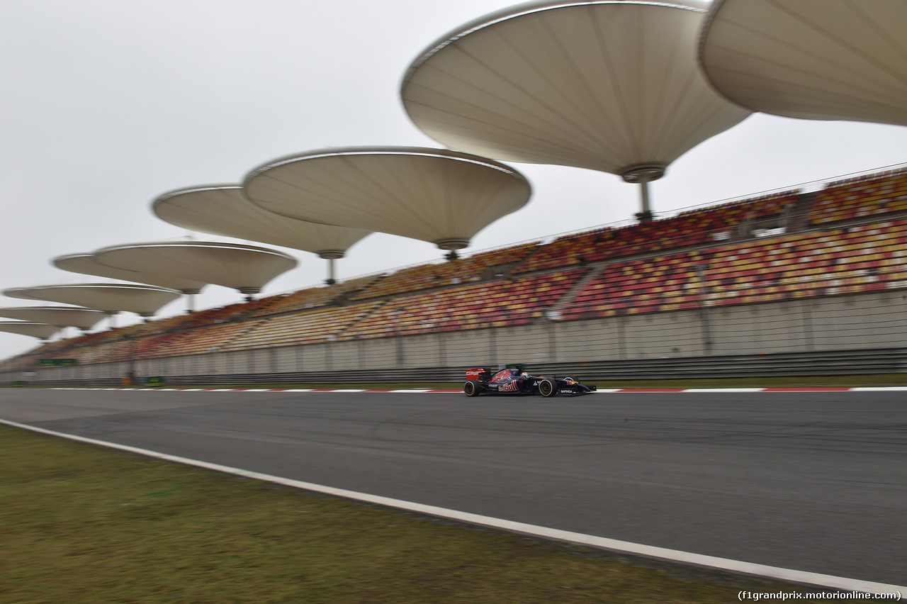 GP CINA, 18.04.2014- Prove Libere 1, Jean-Eric Vergne (FRA) Scuderia Toro Rosso STR9